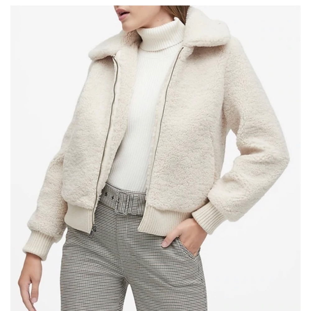 Banana Republic Sherpa Coat